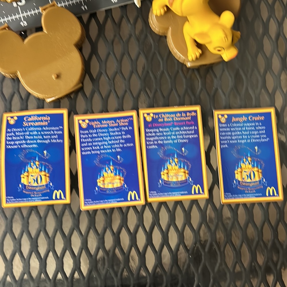 Disney McDonald’s 50th Happiest Celebration Toys Lot | Stitch Mickey Disneyland - Picture 3 of 9